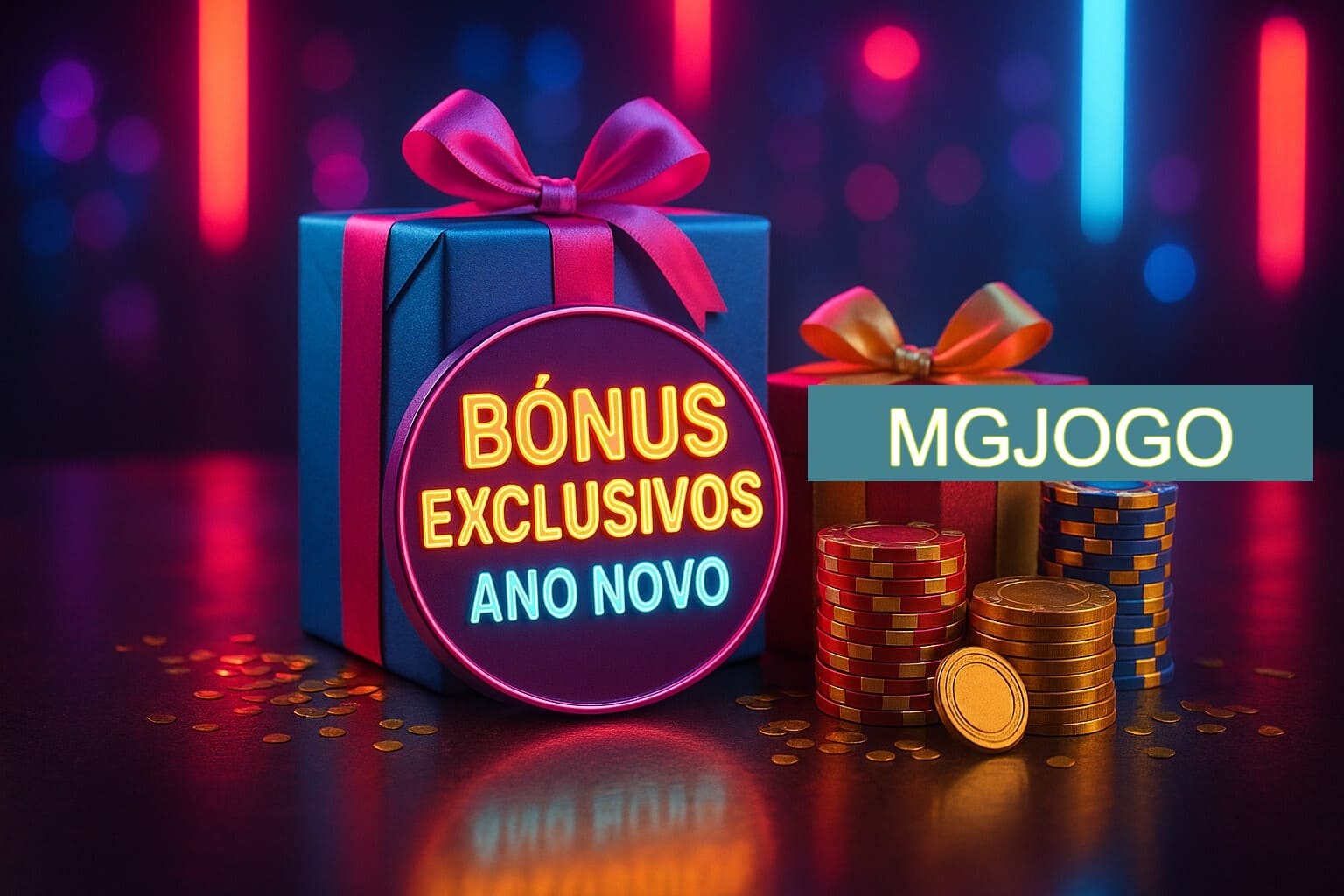 Promoções de Ano Novo no MGJOGO